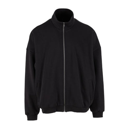 Front - Build Your Brand Mens Oversized Jacket