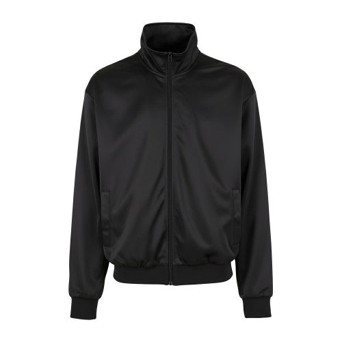 Front - Build Your Brand Mens Tricot Track Jacket