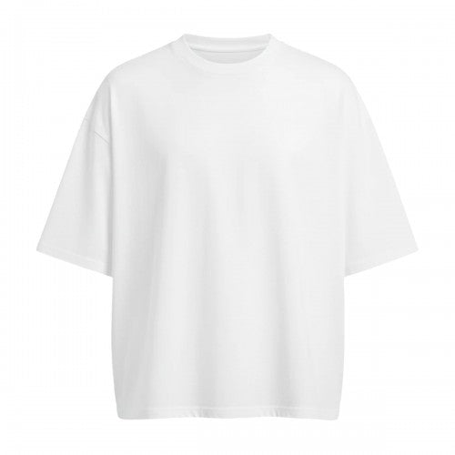 Front - Awdis Mens Boxy Cropped T-Shirt