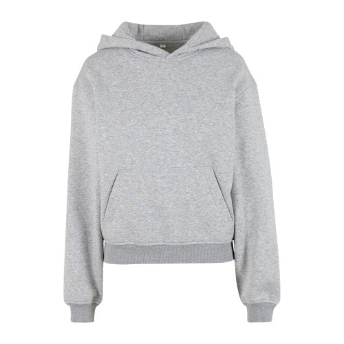 Front - Build Your Brand Womens/Ladies Loose Fit Hoodie