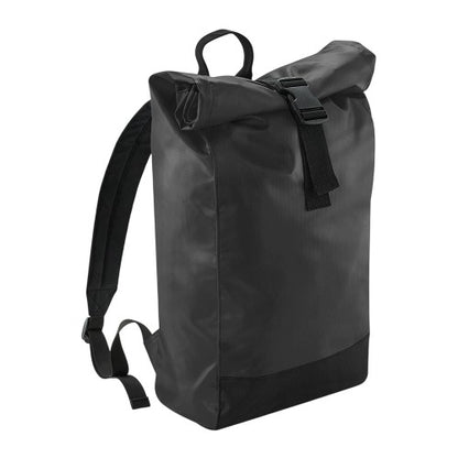 Front - Bagbase Tarp Roll Top Backpack