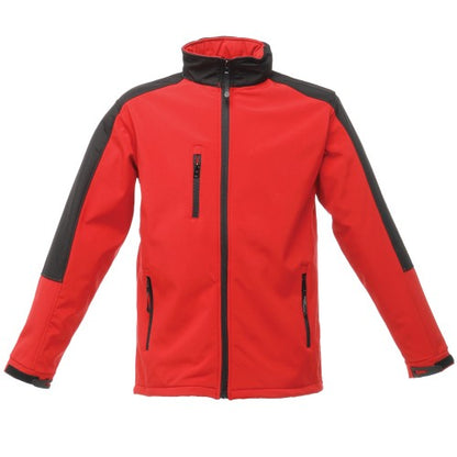 Front - Regatta Mens Hydroforce 3-Layer Softshell Jacket (Wind Resistant, Water Repellent & Breathable)