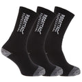 Front - Regatta Mens Hardwearing Winter Work Socks (Pack Of 3)