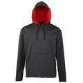 Front - Rhino Kids Boys International Sports Performance Training Drawstring Hoodie