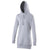 Front - Awdis Girlie Womens Longline Hooded Sweatshirt / Hoodie