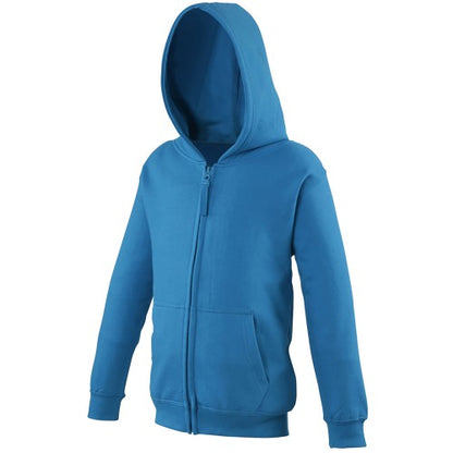 Front - Awdis Kids Unisex Hooded Sweatshirt / Hoodie / Zoodie