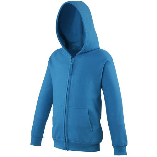 Front - Awdis Kids Unisex Hooded Sweatshirt / Hoodie / Zoodie