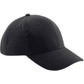 Front - Beechfield Unisex Pro-Style Heavy Brushed Cotton Baseball Cap / Headwear