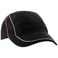 Front - Beechfield Coolmax® Flow Mesh Baseball Cap / Headwear