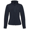 Front - 2786 Womens/Ladies 3 Layer Softshell Performance Jacket (Wind & Water Resistant)