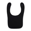 Front - Larkwood Baby Unisex Plain & Contrast Bib