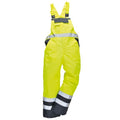 Front - Portwest Unisex Contrast Hi Vis Bib And Brace Coveralls - Unlined (S488) / Workwear