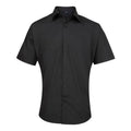 Front - Premier Mens Supreme Heavy Poplin Short Sleeve Work Shirt