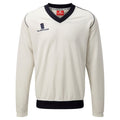 Front - Surridge Mens Fleece Lined Sweater / Sports / Cricket