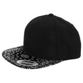 Front - Yupoong Mens Fashion Print Premium Snapback Cap