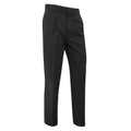 Front - Brook Taverner Mens Delta Single Pleat Suit Trouser