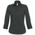 Front - B&C Womens/Ladies Milano 3/4 Sleeve Corporate Poplin Shirt