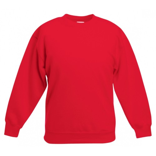 Front - Fruit Of The Loom Kids Unisex Premium 70/30 Sweatshirt