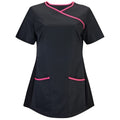 Front - Alexandra Womens/Ladies Medical/Healthcare Stretch Scrub Top