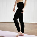 Jet Black - Back - AWDis Just Cool Womens-Ladies Girlie Athletic Sports Leggings-Trousers