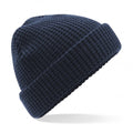 Front - Beechfield Unisex Classic Waffle Knit Winter Beanie Hat