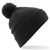 Front - Beechfield Unisex Original Pom Pom Winter Beanie Hat