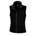 Front - Result Core Womens/Ladies Printable Softshell Bodywarmer