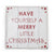 Front - Christmas Shop Large Have Yourself A Very Merry Little Christmas Sign