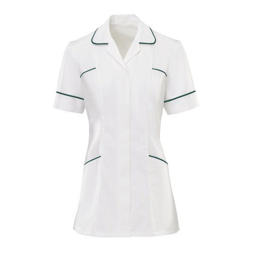 Front - Alexandra Womens/Ladies Colour Trim Medical/Healthcare Tunic