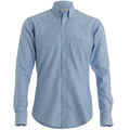 Front - Kustom Kit Mens Slim Fit Long Sleeved Oxford Work Shirt