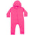 Front - Larkwood Baby Unisex Fleece All-In-One Romper Suit