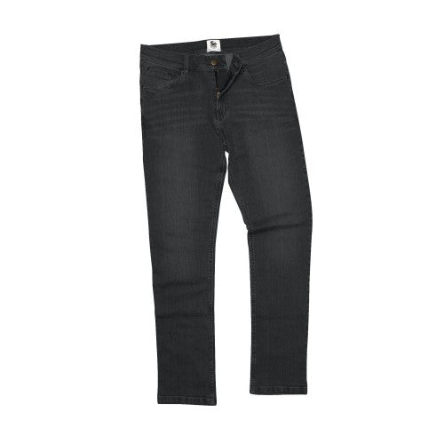 Front - AWDis So Denim Mens Leo Straight Fit Jeans