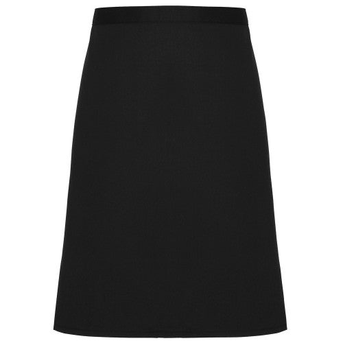 Front - Premier Adults Unisex Fairtrade Mid-Length Apron