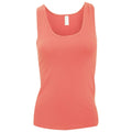 Front - American Apparel Womens/Ladies Sleeveless Cotton Spandex Vest/Tank Top