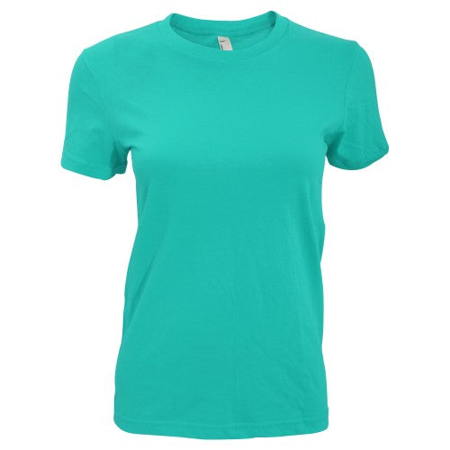 Front - American Apparel Womens/Ladies Plain Short Sleeve T-Shirt