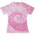 Front - Colortone Womens/Ladies Short Sleeve Spider Tie Dye T-Shirt