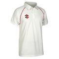 Front - Gray-Nicolls Mens Matrix Short Sleeve Cricket Shirt