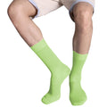 Lime - Back - Kariban Cotton City Mens Casual Cotton Rich Socks