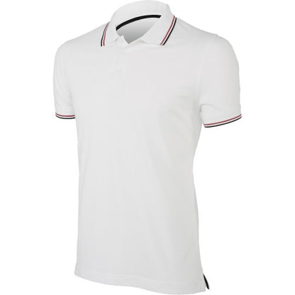 Front - Kariban Mens Contrast Short Sleeve Polo Shirt