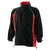 Front - Finden & Hales Mens Piped Anti-Pill Microfleece Jacket