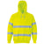 Front - Portwest Unisex Hi-Vis Safety Hooded Sweatshirt / Hoodie