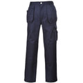 Front - Portwest Mens Slate Hardwearing Workwear Trousers