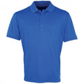 Front - Premier Mens Coolchecker Pique Short Sleeve Polo T-Shirt