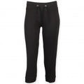 Front - Skinni Fit Womens/Ladies Three Quarter Workout Pants / Bottoms