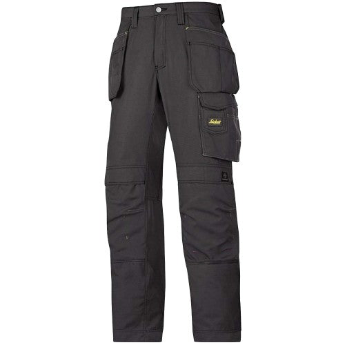 Front - Snickers Mens Ripstop Workwear Trousers