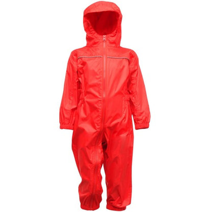 Front - Regatta Professional Junior Childrens/Kids Paddle Rainsuit