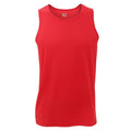 Front - Fruit Of The Loom Mens Moisture Wicking Performance Vest Top