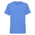 Front - Russell Childrens/Boys Short Sleeve V-Neck HD T-Shirt