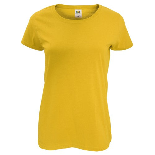 Front - Fruit Of The Loom Womens/Ladies Lady Fit Short-Sleeved T-Shirt