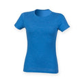 Front - Skinni Fit Womens/Ladies Triblend Short Sleeve T-Shirt